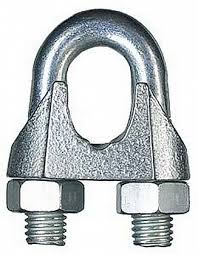 Зажим для ст.канатов оцинк3