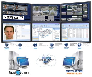 ПО VMS ISS лицензия на интеграцию с дополнительным сервером ISS RusGuard