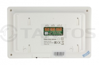 iPanel 1 (White) с ИК подсветкой + LILU SD комплект видеодомофона Tantos