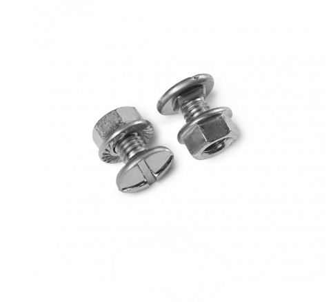 866-001 комплект соединительный 6x10 (Винт+гайка М6Сб) ПожТехКабель PTK-Accessories 