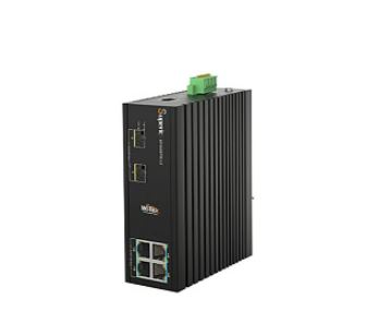 SP3006FM-L2 v2 коммутатор промышленный управлямый L2 PoE, 4GE+2SFP 2,5Gb, Wi-Tek