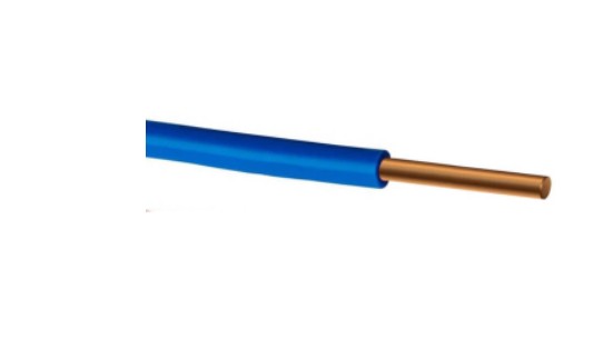 ПуВ 1х4 провод голубой однопроволочный