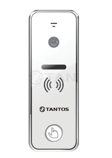 iPanel 2 (White) с ИК подсветкой + Selina комплект видеодомофона Tantos