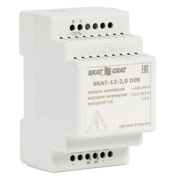 SKAT-12-2.0-DIN источник бесперебойного питания