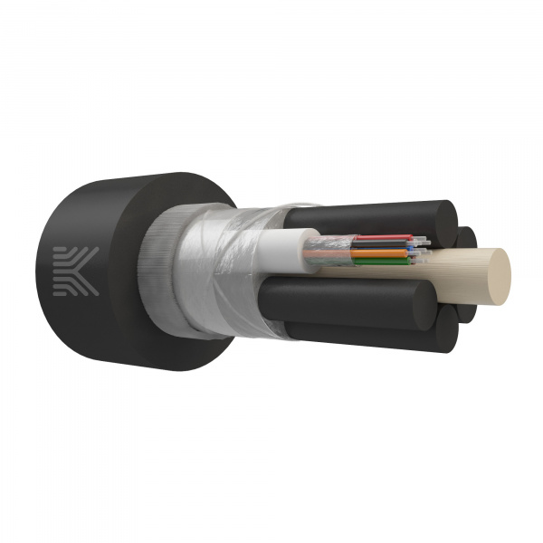 КОС-ОКС-4(1х4)G.652.D-Д/Н кабель оптический подвесной самонесущий 7кН KOSCAB