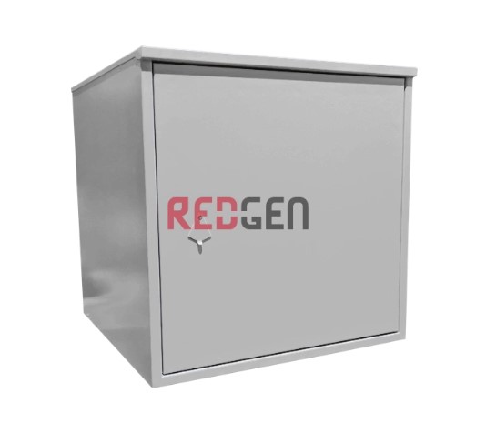 ШРН-6.600-М-А Шкаф антивандальный 19" настенный 6U 600х600 цвет серый ReDGen