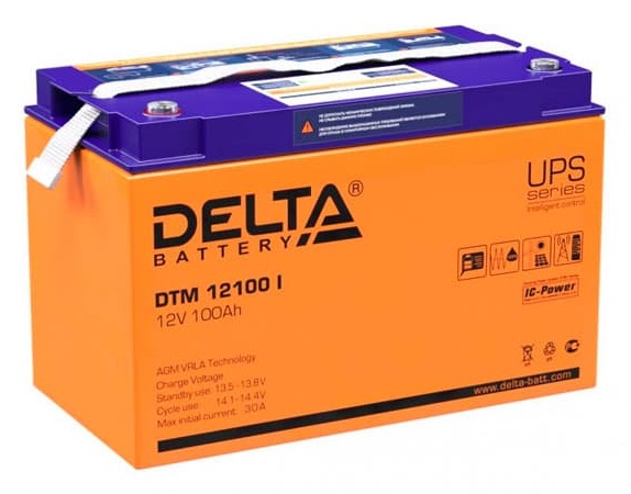Аккумулятор Delta DTM 12100 I