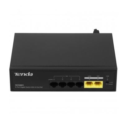 SG106PC 4-портовый PoE-коммутатор Tenda