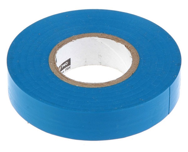 Изолента ПВХ, синяя