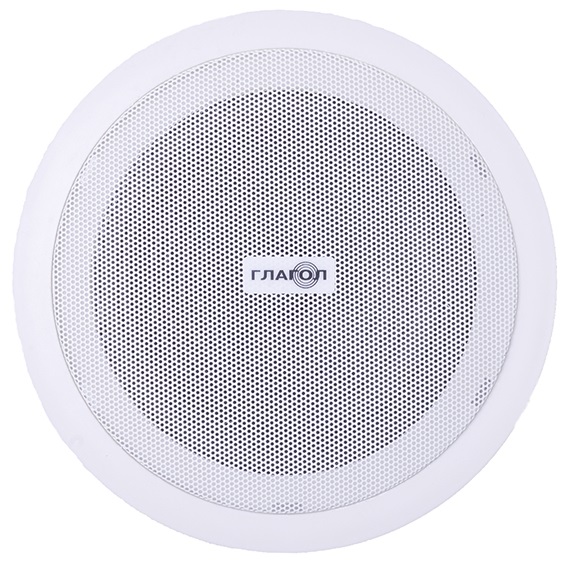 Глагол П-5 оповещатель охранно-пожарный, речевой, потолочный, встраиваемый