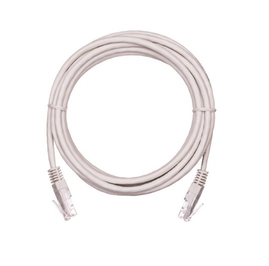 EC-PC4UD55B-BC-PVC-050-GY-10 шнур U/UTP 4 пары NETLAN