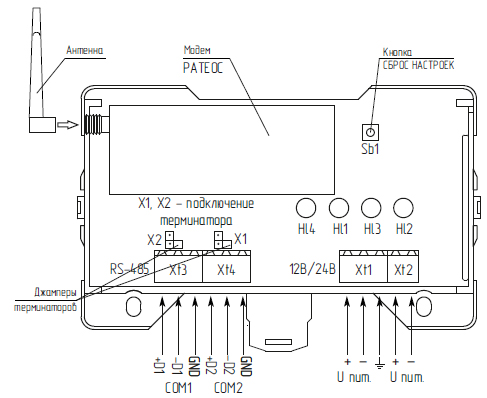 МС-Р прот.R3 радиоудлинитель интерфейса (5 шт/уп) Рубеж