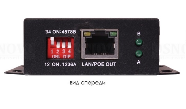 E-PoE/1A удлинитель PoE сигнала Osnovo