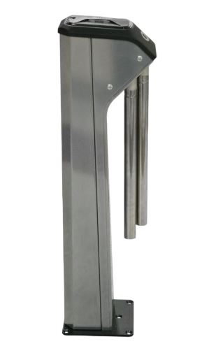 SA320-Курс100-EM турникет полуавтоматический с планками «антипаника», электронная проходная нержавеющая сталь Сибирский Арсенал