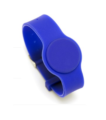 IL-18EB браслет EM, силиконовый с застёжкой (синий) IronLogic