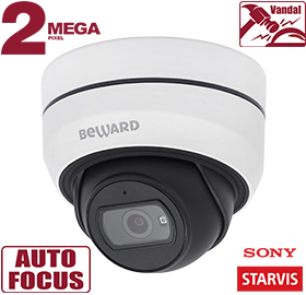 SV2010DBZ уличная купольная IP- камера со встроенным микрофоном Beward