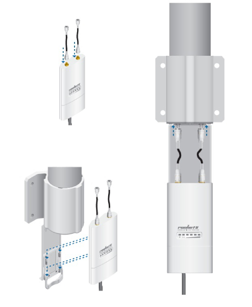 AMO-2G-10 airMax Omni Ubiquiti антенна всенаправленная MIMO