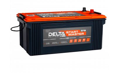 Аккумулятор Delta START MASTER EFB TRUCK 225 R