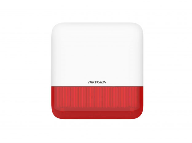 DS-PS1-E-WE (Red Indicator) беспроводной уличный оповещатель AX PRO