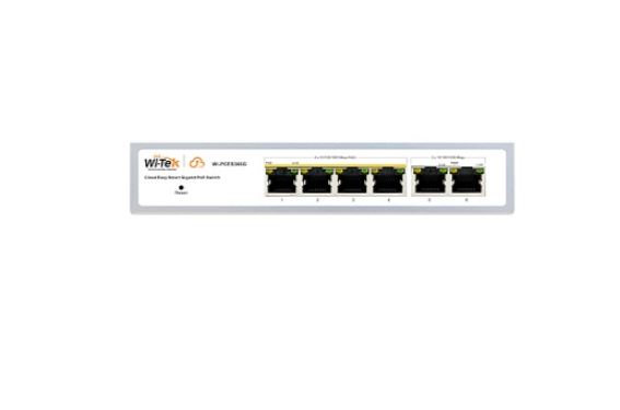 WI-PCES306G v2 настраиваемый гигабитный коммутатор серии Easy Smart с функцией PoE Wi-Tek