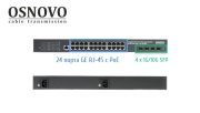 Промышленный управляемый коммутатор уровня L3 SW-24G4X-1L-I