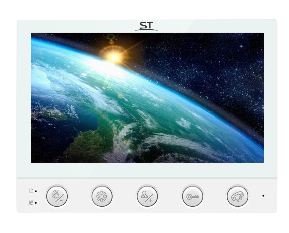 ST-M207/7 (M) БЕЛЫЙ монитор домофона Space Technology