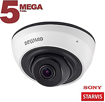 SV3212DR внутренняя купольная IP-камера видеонаблюдения с встроенным микрофоном Beward