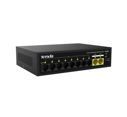 S110PC коммутатор неуправляемый, настенный, настольный, L2 Tenda