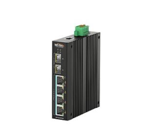 SP3006FM коммутатор промышленный настраиваемый PoE, 4GE+2SFP Wi-Tek