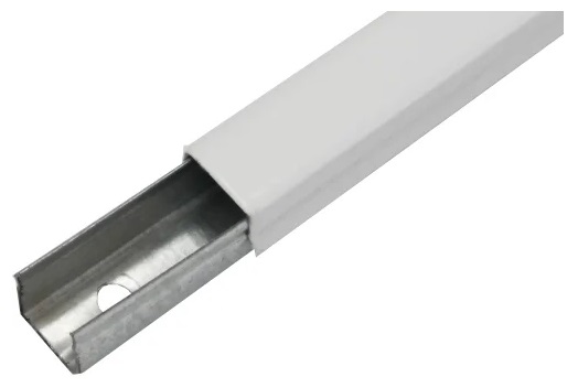 Кабельный канал ККМО 25х20 металлический оцинкованный