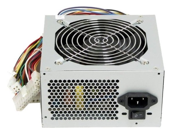 Блок питания LinkWorld ATX 600W LW6-600W 24pin 3*SATA 12cm Fan I/O switch power cord  RTL