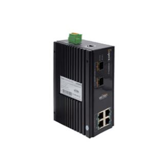 SP3006FM-L2 v2 коммутатор промышленный управлямый L2 PoE, 4GE+2SFP 2,5Gb, Wi-Tek