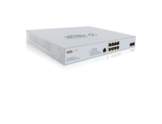 WI-PCMS5010BT-L3 управляемый коммутатор, PoE бюджет 370Вт, 8*2,5GE PoE, 2SFP+ 10G, Cloud Wi-Tek