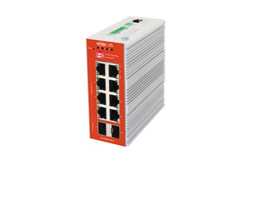 WI-PCMS310GF-I v2 коммутатор промышленный управлямый L2+, PoE 120 Вт, 8GE+2SFP Wi-Tek
