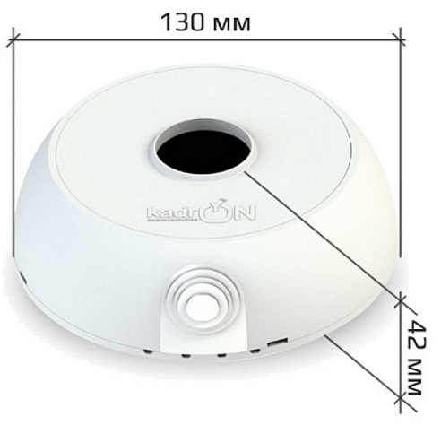 JB1-100W коробка монтажная KadrON белая
