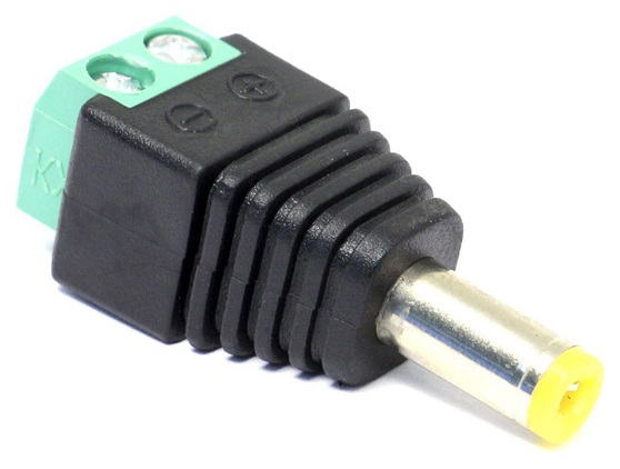 Разъем питания штекер с клеммной колодкой_V.2 Optimus