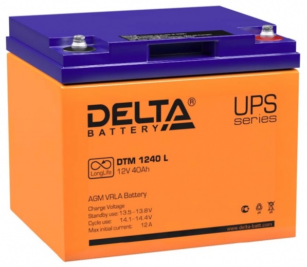 Аккумулятор Delta DTM 1240 L