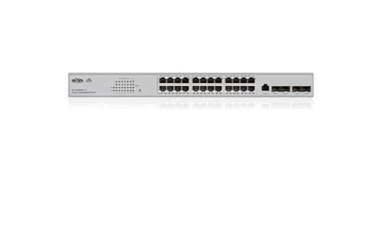 WI-PCMS528F-L3 v2 управляемый коммутатор, PoE бюджет 370Вт, 24GE PoE, 4SFP+ 10G, Cloud Wi-Tek