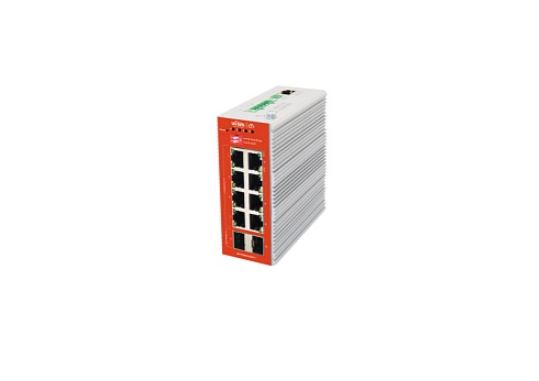 WI-PCMS310GF-I коммутатор промышленный L2 PoE, порты 8GE PoE, 2SFP, Cloud Wi-Tek