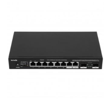 TEM2010F 8-портовый коммутатор 2.5G Ethernet с 2 портами SFP Tenda