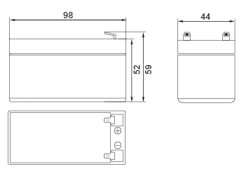 FS 12012 Аккумулятор герметичный свинцово-кислотный ETALON