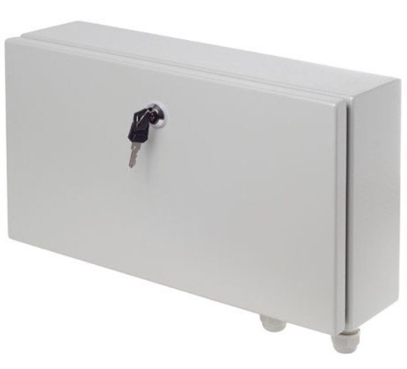 ШУ-2160 шкаф металлический уличный, IP54, 392х220х137 мм Полисервис