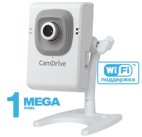 CD320 внутренняя компактная IP-камера видеонаблюдения со встроенным микрофоном и Wi-Fi Beward