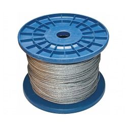 Трос DIN 3055 5 мм оцинкованный металлический