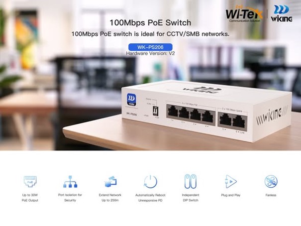 Новая серия WIKING от Wi-Tek: конкурентное решение в низком ценовом сегменте
