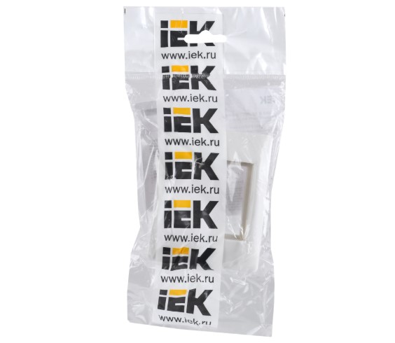 PRIMER Рамка и суппорт универсальные на 2 модуля белые IEK CKK-40D-RU2-K01 