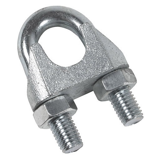 Зажим для стальных канатов оцинкованный 5 мм DIN 741