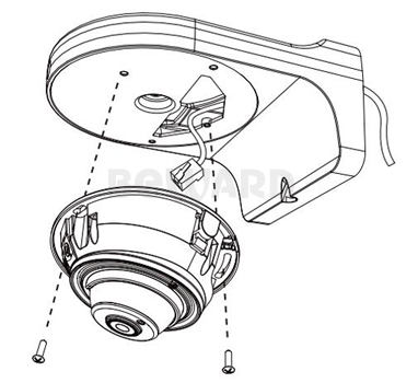 SV3212DR внутренняя купольная IP-камера видеонаблюдения с встроенным микрофоном Beward