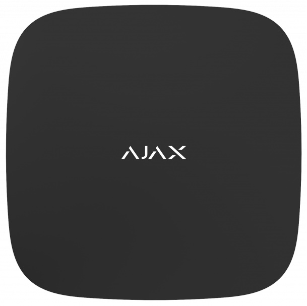 Ajax Hub 2 black смарт-центр с Ethernet, 2хSIM-карты и фотоверификацией тревог