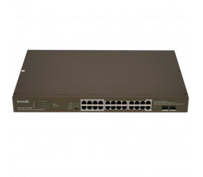 TEG1126P-24-410W 24-портовый неуправляемый PoE-коммутатор Tenda